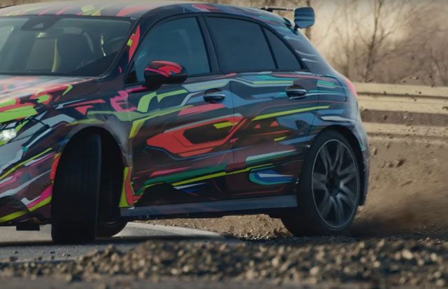 Mercedes-AMG A 45’s new teaser video revealed just before Christmas