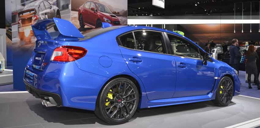 Subaru WRX STI rear