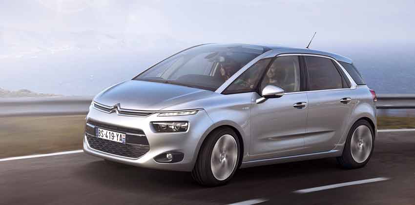 Citroen C4 Picasso Front Angular