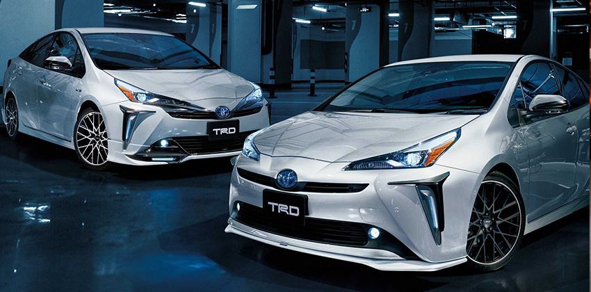 2019 Toyota Prius with two TRD KIT