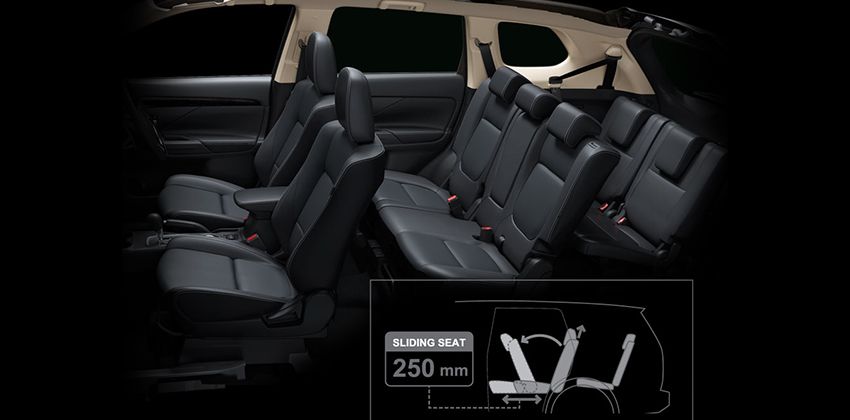 Mitsubishi Outlander Seats