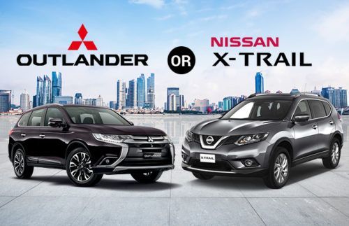 Mitsubishi Outlander or Nissan X-Trail 2019: Which one to buy?