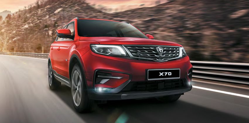 proton x70 exterior