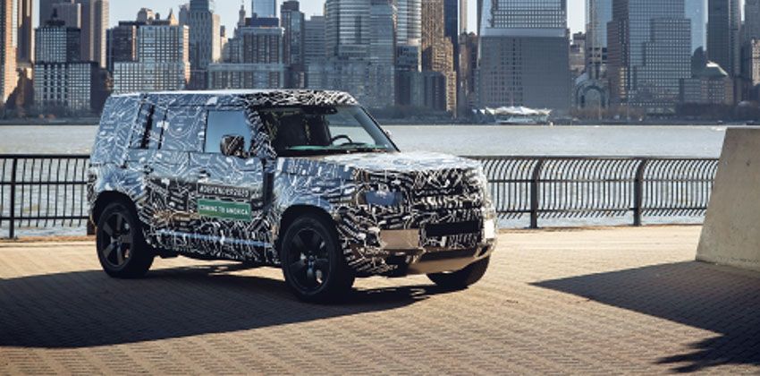 Land Rover Defender Front Angular