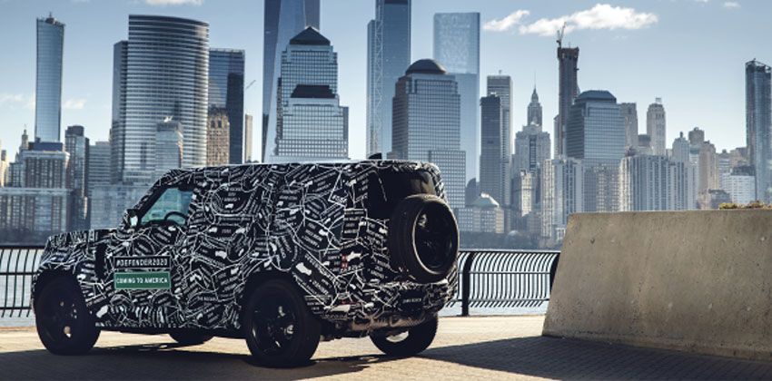 Land Rover Defender Rear Angular