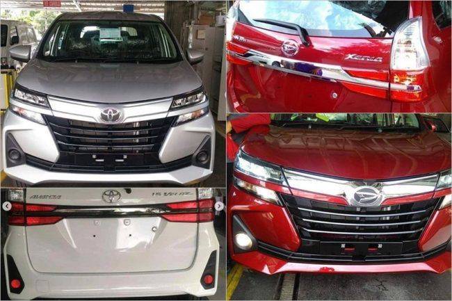 Ini Dia Wajah  Toyota Avanza  dan Daihatsu Xenia Baru Oto