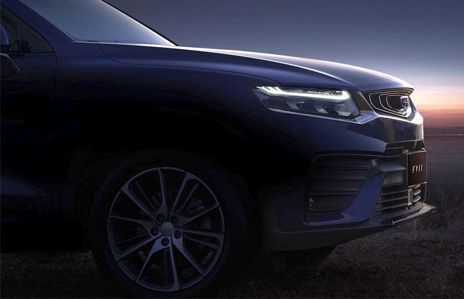 Geely FY11 teased, official images released