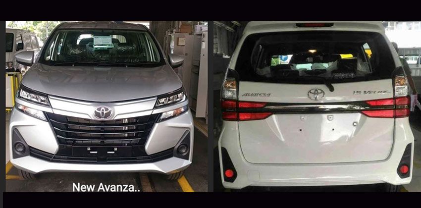 new Avanza front and rear