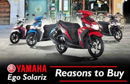 Yamaha Ego Solariz: Reasons to buy
