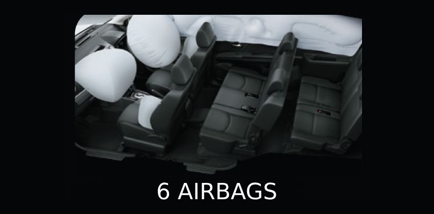 Perodua Aruz ASEAN NCAP airbags