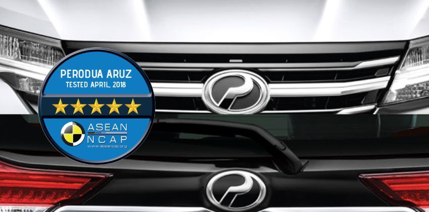 Perodua Aruz receives a 5-star rating from ASEAN NCAP
