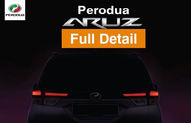 Perodua Aruz: More details on the 7-seater SUV