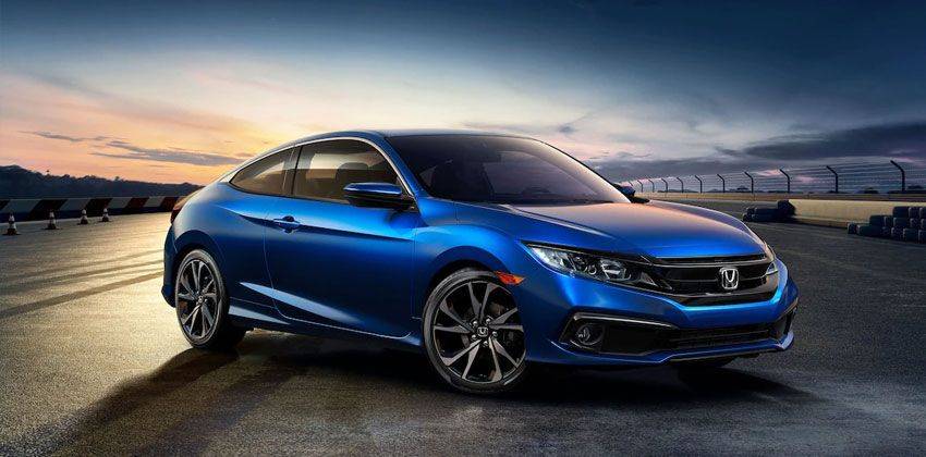 2019 Honda Civic Hatch to sport Brilliant Sporty Blue Metallic color