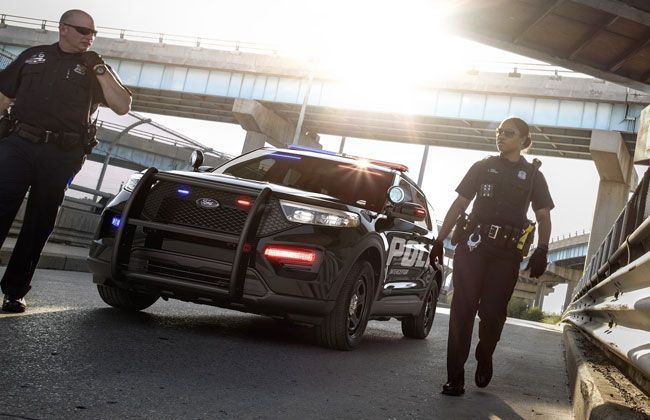 Here is the 2020 Ford Police Interceptor Utility