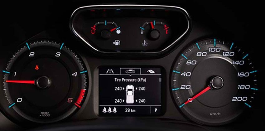  Chevrolet Colorado infomation cluster