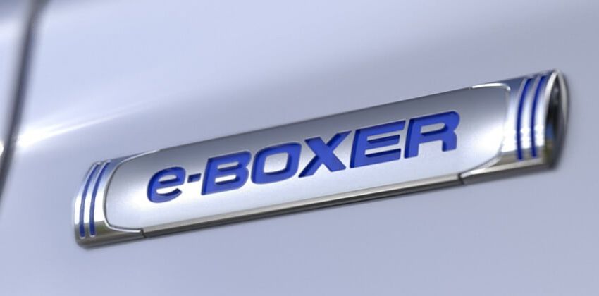 Subaru Forester e-Boxer badge