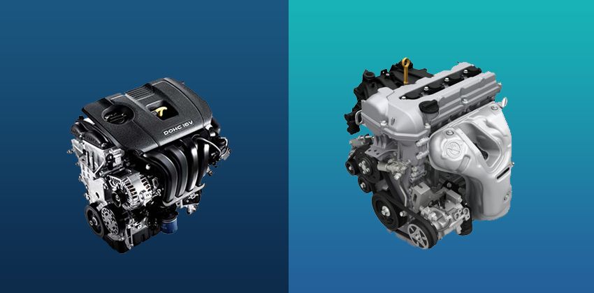 Hyundai Kona vs Suzuki Vitara - engine