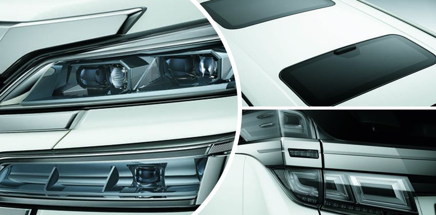 Toyota Vellfire Exterior Features