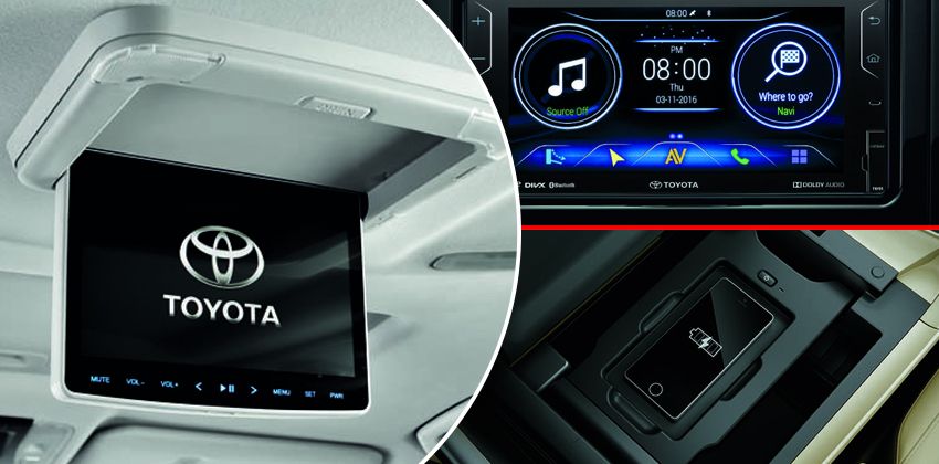 Toyota Vellfire Features