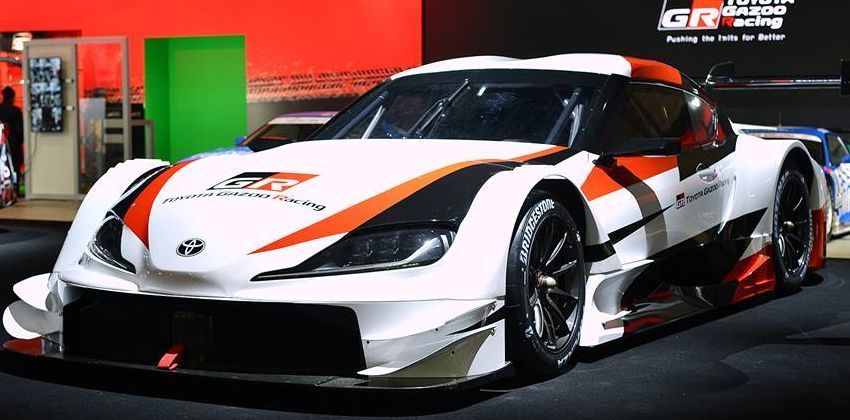 Toyota GR Supra Super GT Concept Front Angular