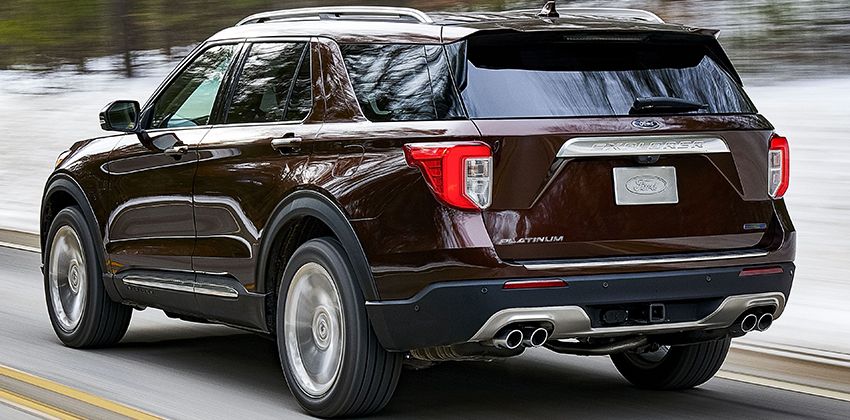 2020 Ford Explorer Rear