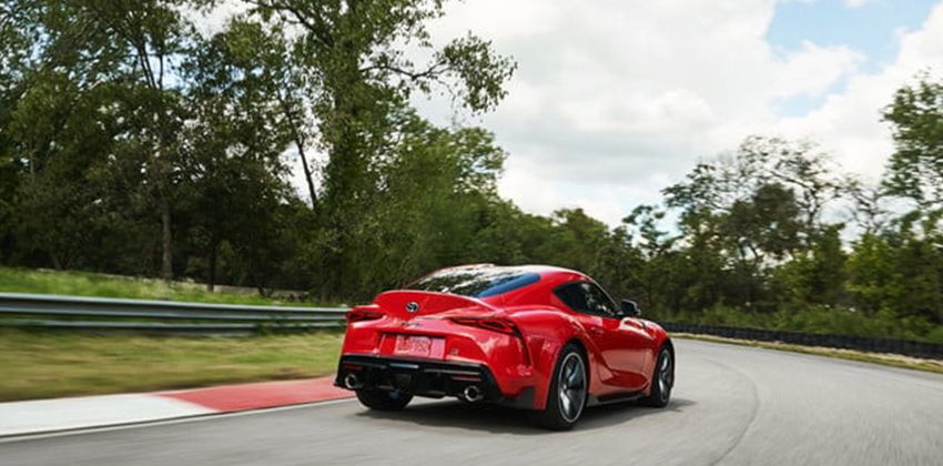 Toyota A90 Supra Rear Angular