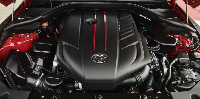  new GR Supra engine