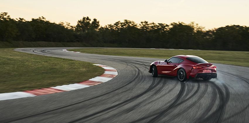 Toyota GR Supra Drifting
