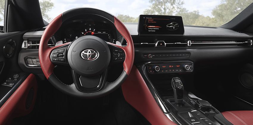 Toyota GR Supra Dash