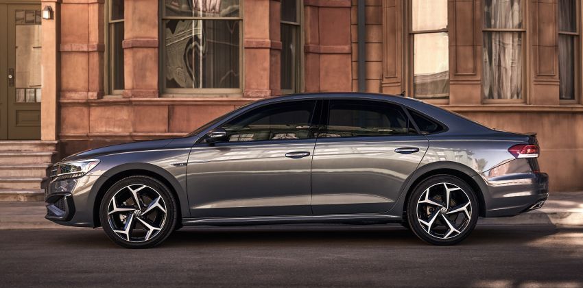 new 2020 Passat side