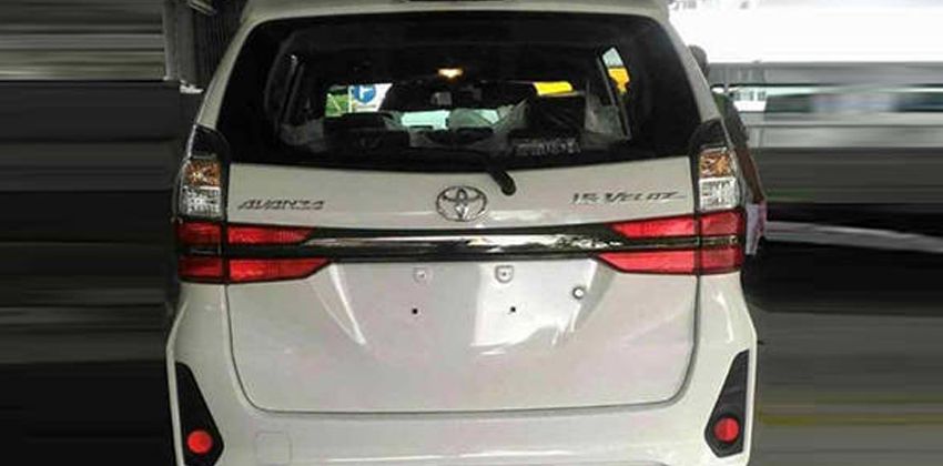 2019 Toyota Avanza Rear