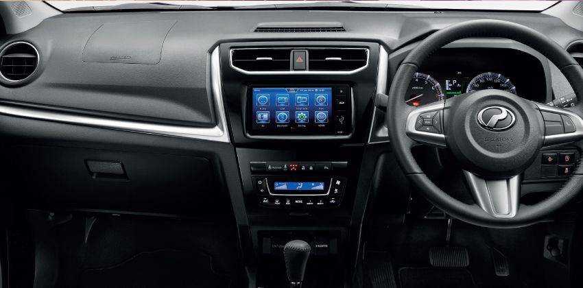 Perodua Aruz Interior Design - Cable Tos