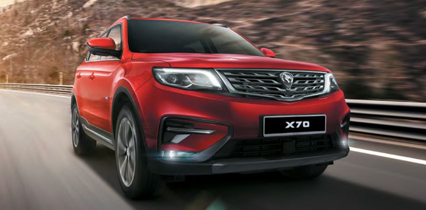 Proton X70 Front Angular