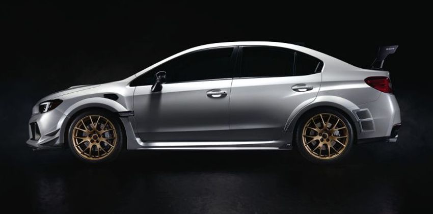 Subaru WRX STI S209 Side profile