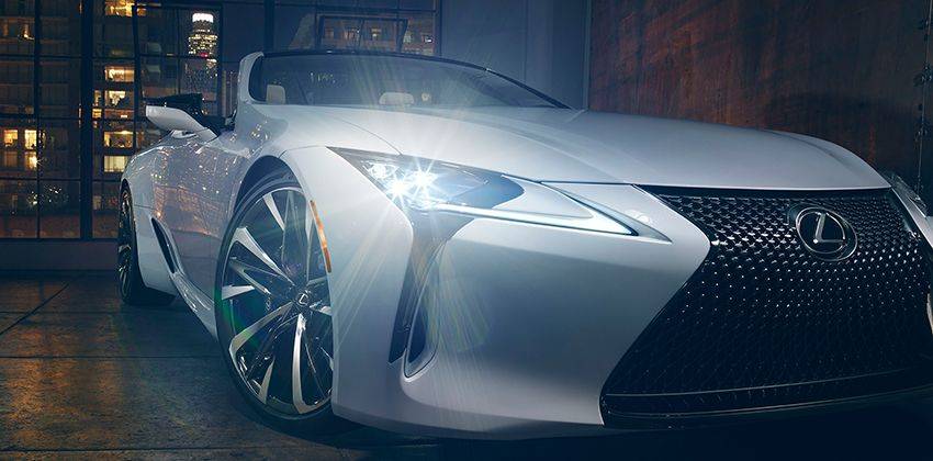 Lexus LC Convertible previewed ahead of 2019 NAIAS