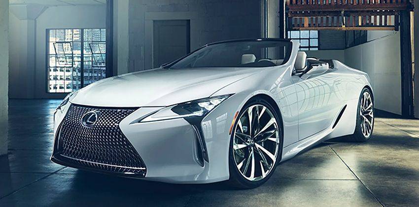 Lexus Lc Convertible Previewed Ahead Of 2019 Naias