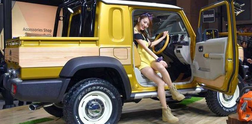 Suzuki Jimny Sierra Pickup Concept Side