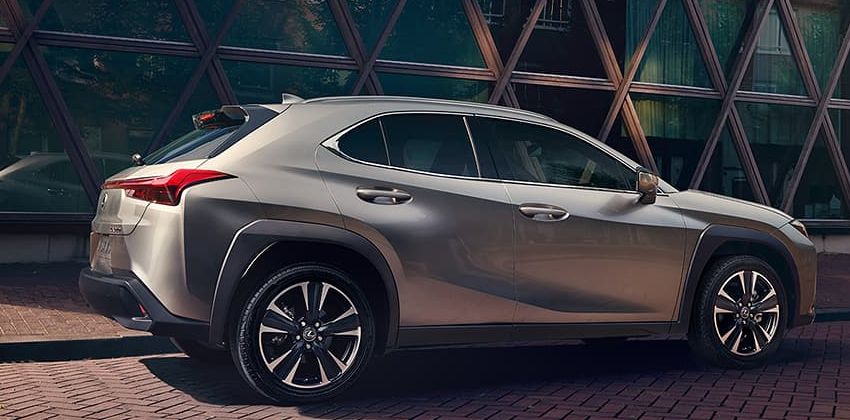 Lexus UX SUV crossover side