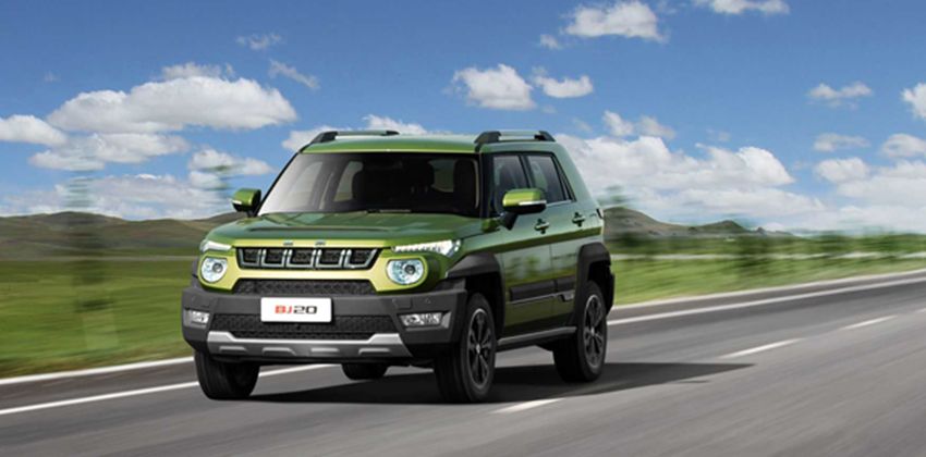 BAIC BJ20 Designing