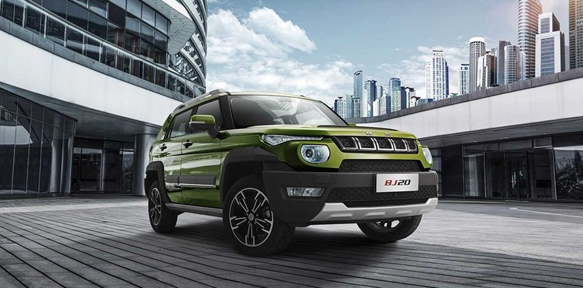 BAIC BJ20 exterior styling