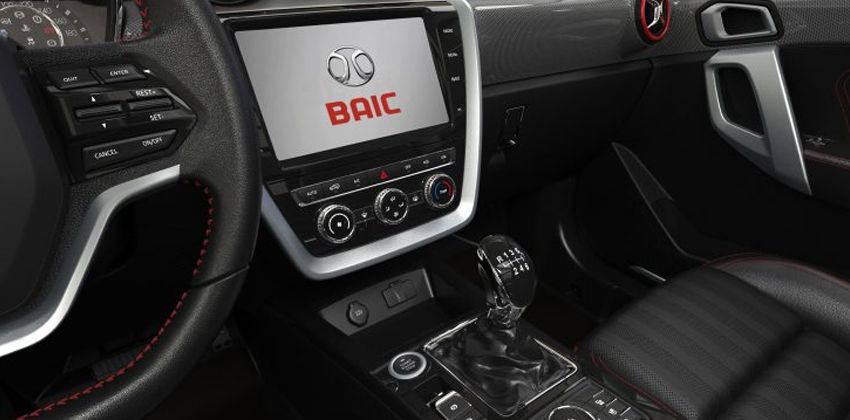 BAIC BJ20 infotainment system