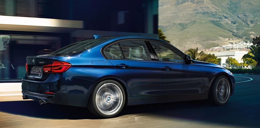 BMW 3 Series sedan rear