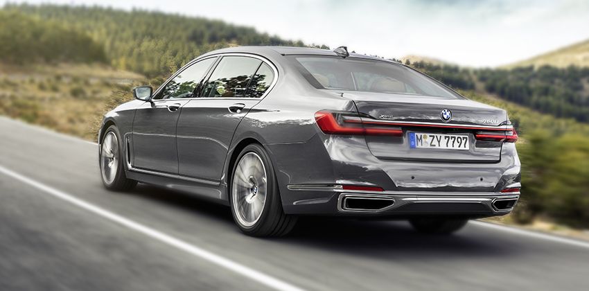 BMW 7 Series Rear Angular
