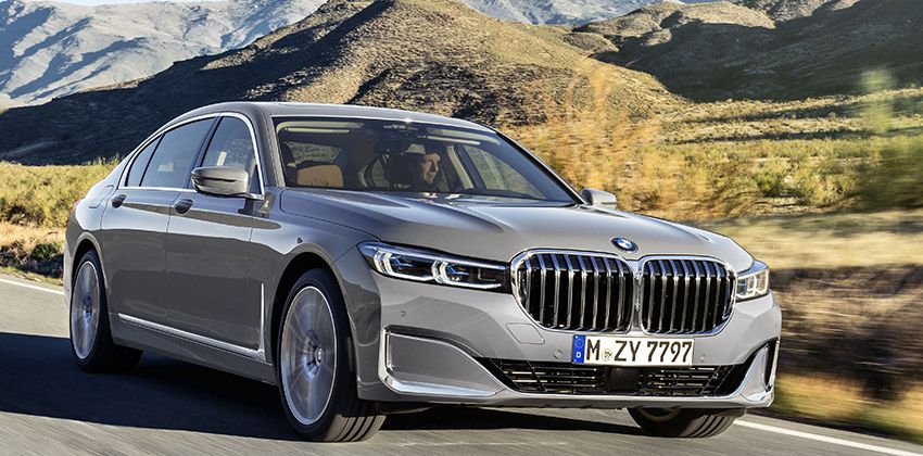 BMW 7 Series Front Angular