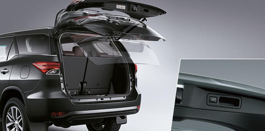 Fortuner power tail gate