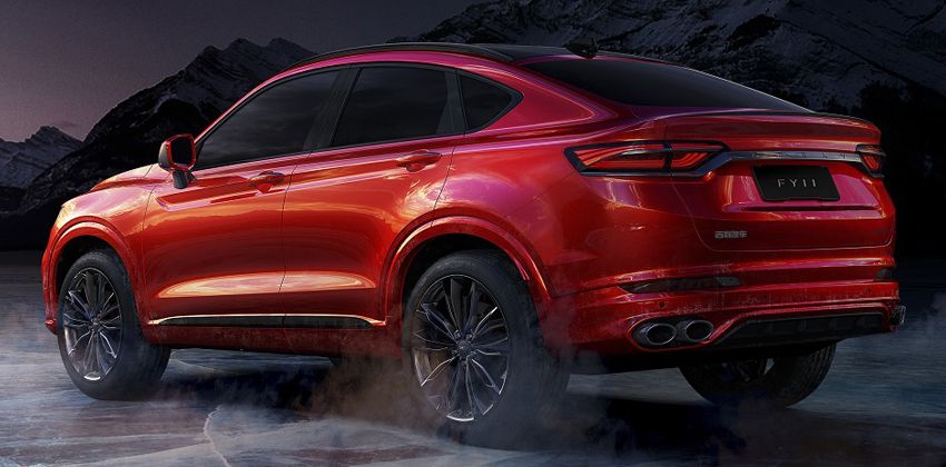 Geely FY11 Left Rear Angular