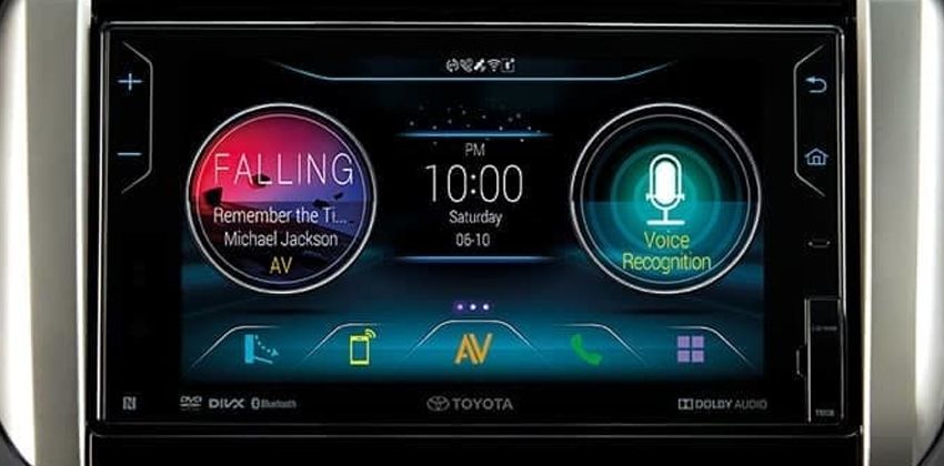 Toyota Innova - infotainment system