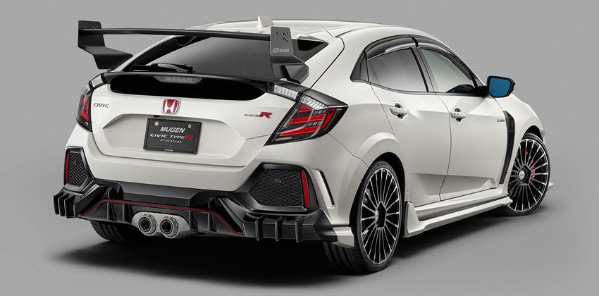 Honda Civic Type R Mugen Kit Rear Angular