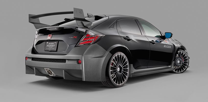 Honda Civic Type R RC20GT Rear Angular