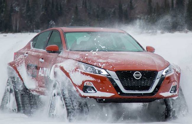 Nissan Altima-Te shows off the true AWD capabilities